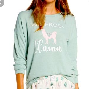 PJ Salvage No Prob llama sweater